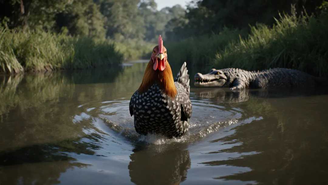 Chick vs Croc: Daredevil Survival Challenge