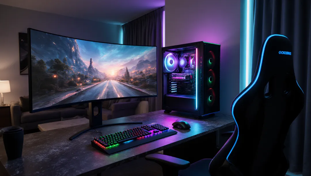 Designing the Ideal PC Gaming Setup for Your Living Room Area