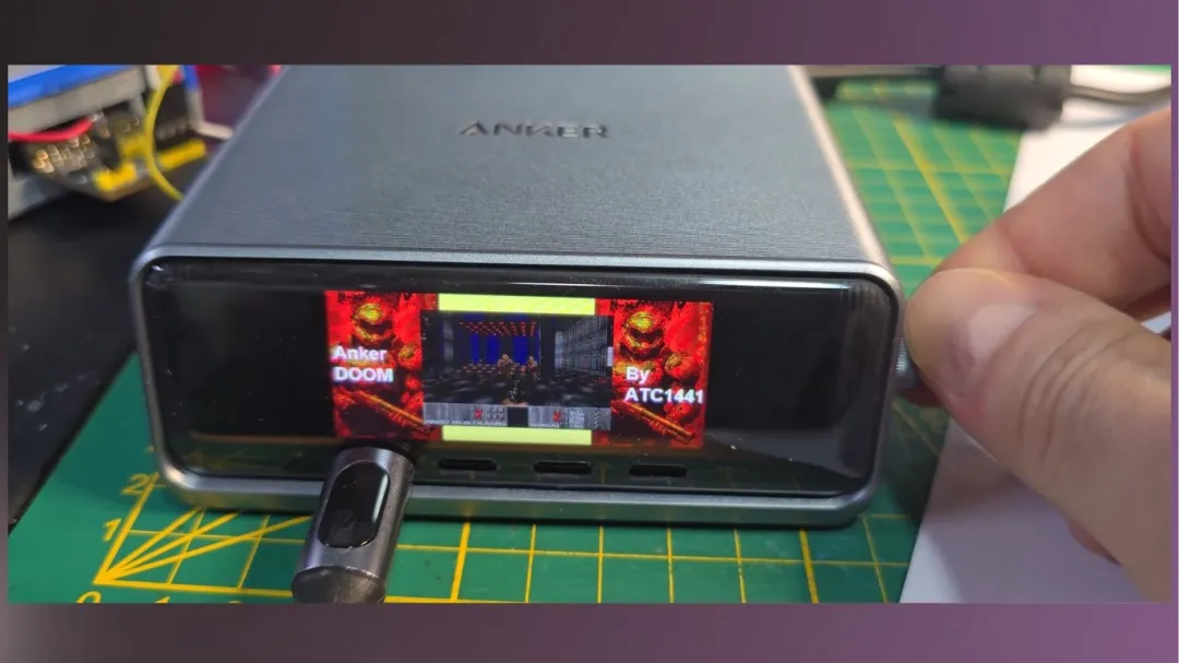 Doom on a Charging Station: Surprisingly Playable