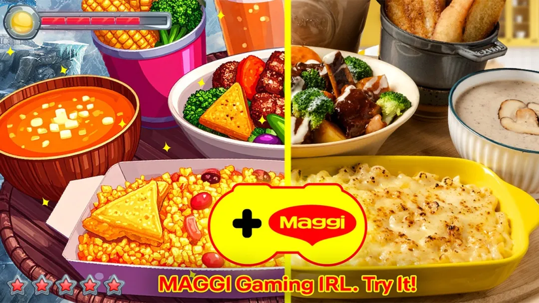 Maggi Gaming IRL: Virtual Food Comes Alive