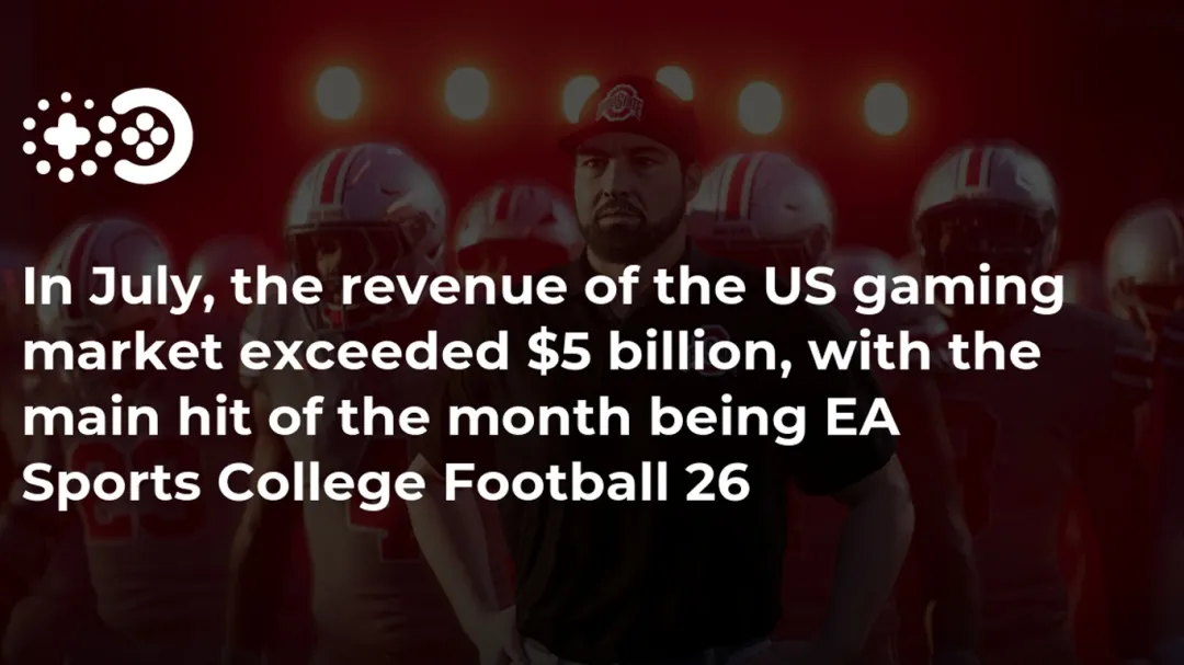 US Gaming Market Surpasses $5 Billion in July