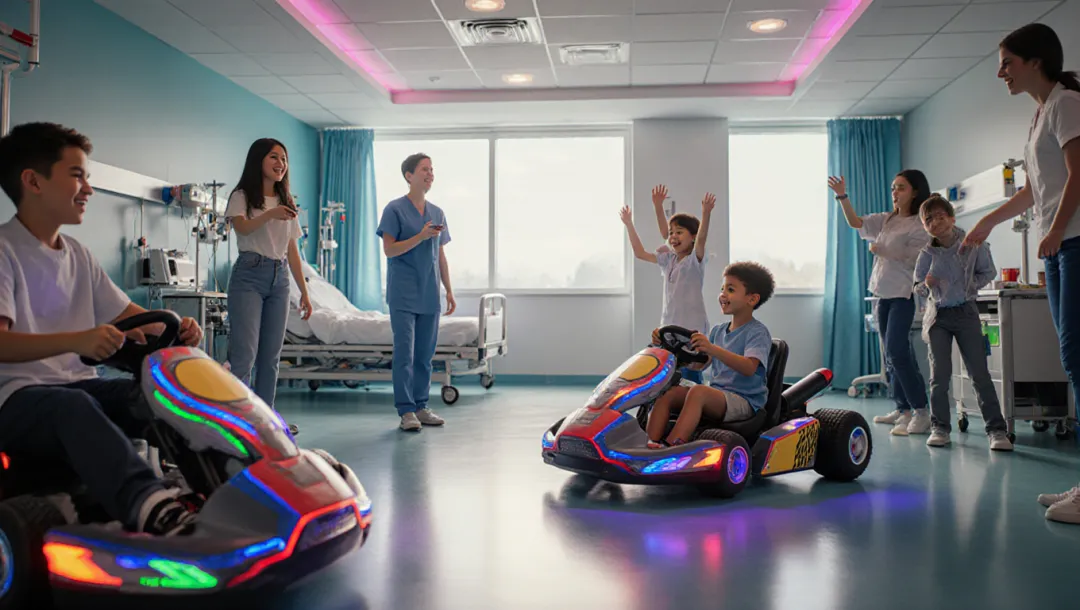 GO Karts Improve the Gaming Experience for Kids at UPMC